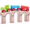 BigJigs Holz Eisenbahn Viadukt - Holzeisenbahn Zubehör Produktbild-Vorschau 6