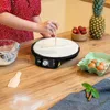 Teesa Elektrische Crêpe-Maker 30cm 1200W Schwarz Produktbild-Vorschau 2