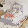 Fortuna Lai Polsterbett 90x200cm mit Ausziehbett, Produktbild-Vorschau 1