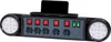 A product shot of a power strip with multiple outlets, switches, USB ports, and LED lights. Produktbild-Vorschau