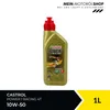 A bottle of Castrol Power 1 Racing 4T 10W-50 motor oil is shown against a white background. Produktbild-Vorschau