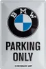 Nostalgic-Art - Blechschild 20 x 30cm - BMW - Parking Only Produktbild-Vorschau 1