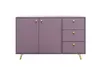 Kommode Siena mit 3 Schubladen und 2 Türen, Sideboard in Produktbild-Vorschau 2