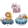Viga Toys - Viga PolarB Holzzahnräder mit Tieren Produktbild-Vorschau 10