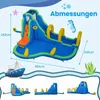 COSTWAY Hüpfburg mit Rutsche, Planschbecken, Kletterwand, Produktbild-Vorschau 7