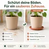 Podšálok pod kvetináč Mira terakota Ø 34cm - okrúhly Náhľad obrázku produktu 6