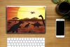 MuchoWow® Laptop Aufkleber Sticker Cover Dino - Sonne - Produktbild-Vorschau 2