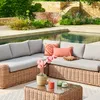 Sofaecke "savinia tahini" aus epoxybehandeltem aluminium  - Produktbild-Vorschau 3