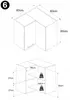 ULWEHOME | Eckküche 300 cm Kaschmir, L-Küche Produktbild-Vorschau 12