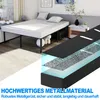 Postel QEENTOE, rozměr 140x200 cm, s čelem a rošt, kovová Náhled obrázku produktu 3