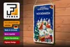 Blechschild Weihnachtsgrüße HOCKENHEIM 20x30cm Produktbild-Vorschau 3