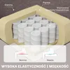 Fotel uszak HOMCOM z podłokietnikami, fotel wypoczynkowy z Podgląd zdjęcia produktu 5