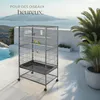 Cage à oiseaux 131 cm - gris anthracite Voir les images du produit 7