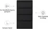 Alveon Schuhkipper Metall 4 Klappen schmal 51 x 15 x 141 cm Produktbild-Vorschau 6