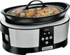 A Crockpot slow cooker filled with food, shown from a slightly elevated front-left angle on a white background. Produktbild-Vorschau