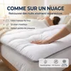CASABEL Surmatelas Nuage 90 x 190 cm en Microfibre - Voir les images du produit 2