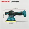 Polerka samochodowa akumulatorowa, 150 mm mimośrodowa Podgląd zdjęcia produktu 2