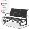 tectake® Greta panca a dondolo 121 x 72 x 86,5 cm Anteprima dell’immagine prodotto 14