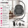 závěsné křeslo tectake® Anika včetně ochranného krytu, 100 Náhled obrázku produktu 3