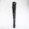CRAZE-3028 Damen Boots von Pleaser, Schwarz  , EU 38, US 8 Produktbild-Vorschau 4