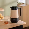 Thermoskanne, 1 L, schwarz mit Holz-Element Produktbild-Vorschau 5
