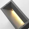 Lucande LED-Wandeinbauleuchte Jaano, anthrazit, Alu, IP65 Produktbild-Vorschau 6