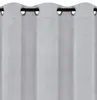 Vorhänge aus Velours mit Ösen 140x240 cm 2 Stücke Grau Produktbild-Vorschau 6