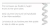 Text in three languages describing the flexibility of luminaires due to spiral cables, alongside an image of a spiral cable. Produktbild-Vorschau