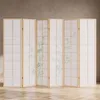 Homestyle4u Paravent Raumteiler 6 teilig Holz Shoji Produktbild-Vorschau 24