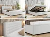 MKS MEBLE Polsterbett Doppelbett PAVO CLASSIC Bett mit Produktbild-Vorschau 2
