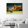 Leinwandbild tropische strandlandschaft 60x40 cm Feeby grün Produktbild-Vorschau 2