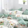 Bettwäsche mit Blumenmuster 100% Baumwolle 135x200cm Produktbild-Vorschau 4