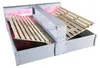 Flieks Hydraulisches Schlafsofa Holzbett 90x200cm/180x200cm Produktbild-Vorschau 8