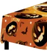 Kinderfreundliche Happy Halloween Kürbis Tischdecke als Produktbild-Vorschau 4