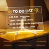 LED nš¢stš§nka s barvami, pr?hlednš¢ akrylovš¢ nš¢stš§nka Náhled obrázku produktu 4