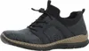 A single blue and black sneaker is shown from the side against a white background. Voir les images du produit