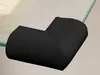 Möbeleckfläche für Möbelkanäle, schwarze Aufkleber, 4 Stück Produktbild-Vorschau 5