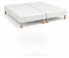 Lot de 2 Sommiers Tapissiers Blanc 70x190 Ensemble 140x190 Voir les images du produit 2