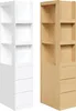 Merax schmales 200 cm Bücherregal mit 3 offenen Fächern und Produktbild-Vorschau 8