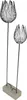 Gartenstecker Windlicht 2er Set Kerzenständer Kerzen Produktbild-Vorschau 3