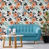 10m VLIES TAPETE Roll Květiny máky Flora Rostliny Ornamenty Náhled obrázku produktu 2