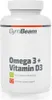 GymBeam - Oméga 3 + Vitamine D3 90 gélules Voir les images du produit 2