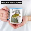 Trendation - Jazz Tasse Grafik Geschenk Lustig Frosch Produktbild-Vorschau 2