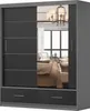 2er SET Schwebetürenschrank FLORENCE mit Spiegel 150 cm und Produktbild-Vorschau 9