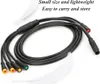 Zintegrowany kabel rowerowy 1 w 5 z funkcją oświetlenia, Podgląd zdjęcia produktu 4
