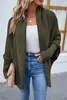 ASKSA Dámský svetr Cardigan Chunky Knit Wrap Batwing Sleeve Náhled obrázku produktu 2