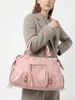 Sac bandoulière pour femmes, en daim imprimé, avec Voir les images du produit 7
