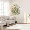 Künstlicher Olivenbaum 150 cm – Täuschend echte Produktbild-Vorschau 7