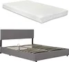 Polsterbett 'Juva' Doppelbett mit Matratze Bettkasten und Produktbild-Vorschau 4