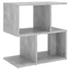 vidaXL Noční stolek Concrete Grey 50x30x51,5 cm Dřevěný Náhled obrázku produktu 2